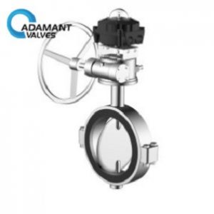 AV-1TW Sanitary Titanium Turbine Wafer Butterfly Valve D15.2 | Adamant ...